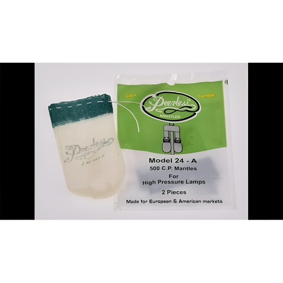 Peerless 24-A Mantles 24-A Mantle Lamps - Pack of 2