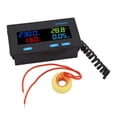 thumbnail image 2 of HiLetgo 2pcs Digital Voltmeter Ammeter Tester, 0.28 Inch DC 100V 10A Amp Voltage Current Meter, Dual LED Display Panel, 2 of 7