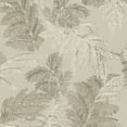 thumbnail image 3 of Galerie Wallcoverings  Italian Style Palm Leaf Design Vinyl on Non-woven Luster Wallpaper Roll 33 feet x 21 inches - Bronze, 3 of 5