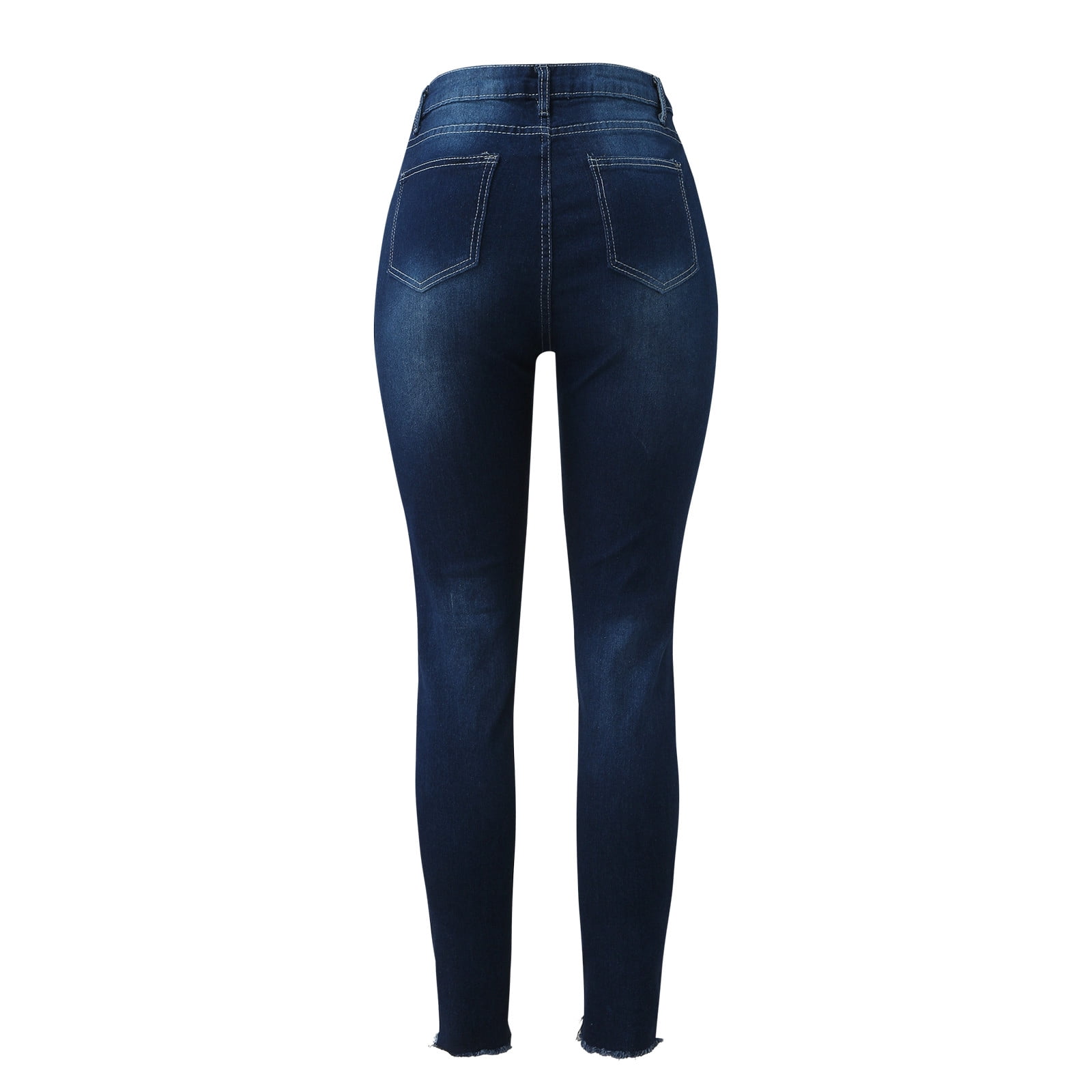 Eashery Women's Jeans Elastic Waist Stretch Thin Stretch Skinny Pants  Ladies Stretchy School Trousers Pull On Jeans for Women (Dark Blue,3XL) -  Walmart.com