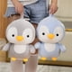 thumbnail image 2 of 1pc 35/45/55CM Soft Fat Penguin Plush Toys Stuffed Cartoon Animal Doll Appease Pillow For Children Baby Birthday Xmas GiftsGray55CM Deng Xun unisex, 2 of 2