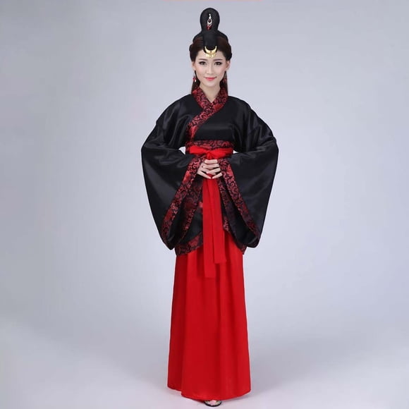 Tang Garment for Show and Performance Elegant Traditional Chinese Ensemble for Stage and Celebration