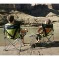 thumbnail image 3 of TravelChair 579V Teddy Folding Portable Camping Hunting Nylon Mesh Chair, Lime, 3 of 5