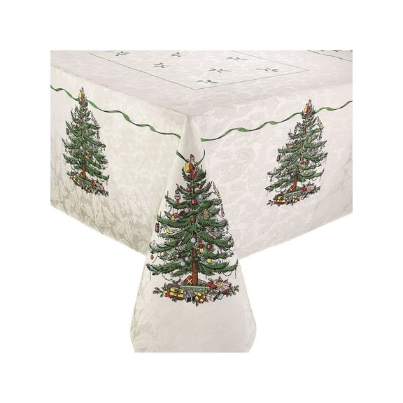 Spode Christmas Tree 60" x 102" Tablecloth