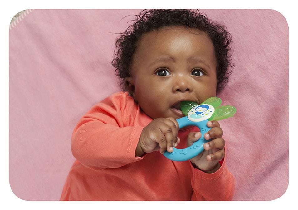 Jouets pour bébé MAM, anneaux de dentition, anneau de dentition refroidissant, garçon, 4 mois et plus, 1 unité