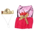 thumbnail image 1 of Vestido de princesa para perro, disfraz de falda para Halloween, boda, fiesta de cumpleaños, actuación en el escenario, traje M, 1 of 14