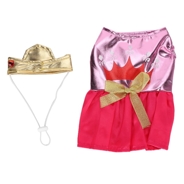 Vestido de princesa para perro, disfraz de falda para Halloween, boda, fiesta de cumpleaños, actuación en el escenario, traje M