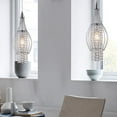 thumbnail image 3 of Warehouse of Tiffany RL8048/1 Xyza 1-light Crystal 7.5-inch Chrome-finish Chandelier, 3 of 5
