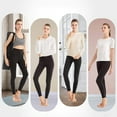 thumbnail image 5 of Leggings de cintura alta para mujer - Opacos para deportes, yoga, gimnasio, 5 of 5