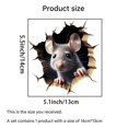 thumbnail image 7 of nvzhuang Kids Room Wall Stickers, Cute Mouse Wall Decal Waterproof Wall Art Removable Home Decor, 7 of 7