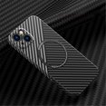 thumbnail image 1 of Magnetic Compatible with iPhone 15 Pro Max Case, Compatible with Magsafe, Carbon Fiber Shockproof Slim Thin Cover, 1 of 5