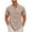 S-467 Khaki, variant on Black Man Collared Neck Faux Gauze Linen Tops Brunch Button Blouses for Man Short Sleeve Basic Summer Fall Shirt 2026 Clothing Fashion XL