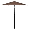 thumbnail image 2 of Gymax 6ft Outdoor Patio Backyard Garden Umbrella with Steady Iron Pipe Ribs, 2 of 8
