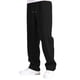 thumbnail image 2 of Pantalones de chándal con forro polar para hombre: pierna recta ancha, cintura alta, bolsillos, poliéster resistente para uso diario/deportivo, tallas US/UK/EU S-XXXL, 2 of 8