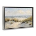 thumbnail image 2 of Stupell Industries Contemporary Coastal Birds Over Dunes Gray Floating Frame Canvas Art, 31 x 21, by Creative Studio, 2 of 8