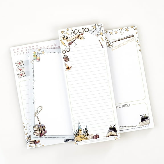 Conquest Journals Harry Potter Trio of Notepads