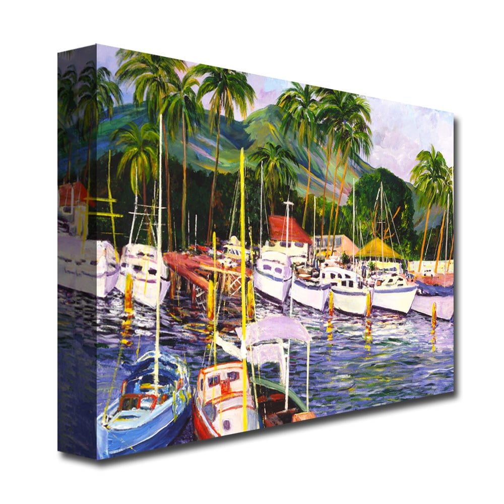 Trademark Fine Art "Lahaina Maui" Canvas Art by Manor Shadian