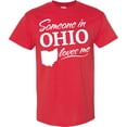 thumbnail image 3 of Inktastic Someone in Ohio Loves Me T-Shirt, 3 of 5
