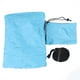 thumbnail image 1 of Hamaca compacta individual para acampar y viajar: cama para mochileros de color gris y azul con correa para árbol, 1 of 8