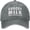 Gray, variant on Make Pain Go Away Hat Funny Cotton Washed Cowboy Baseball Cap Adjustable Unisex Dad Hats
