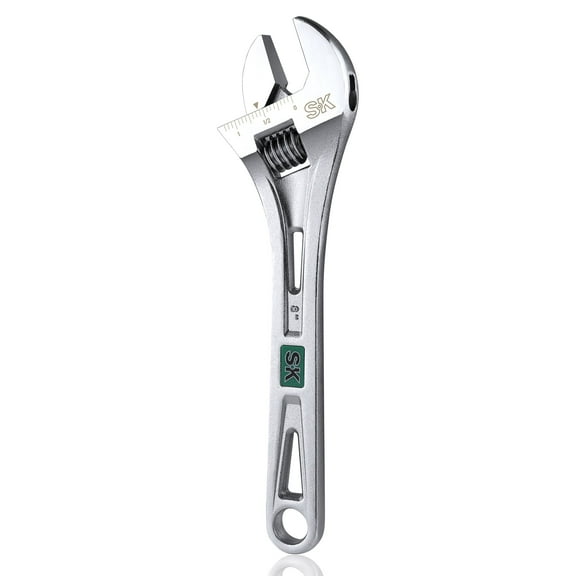 SK Hand Tools SK01216 8" Adjustable Wrench