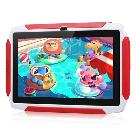 Tabltes, Excelvan Q98 7 Inch A50 Android 9.0, with 1GB RAM 16GB ROM Dual Camera, WiFi USB Kids Software Edition Kids Tablet, 7'' HD Display,Best Gift for Kids PC GMS US (Best Value 8 Inch Android Tablet)
