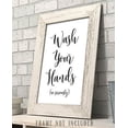 thumbnail image 4 of Wash Your Hands - 11x14 Unframed Typography Art Print - Great Bathroom Decor, 4 of 6