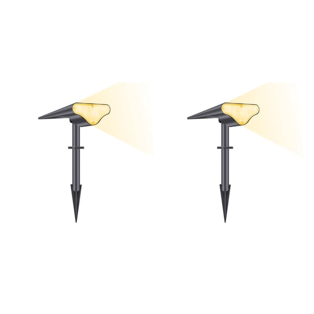 Yuarrent Luz solar para césped Lámpara de jardín resistente a la intemperie para exteriores Iluminación de paisaje Type1 NO1