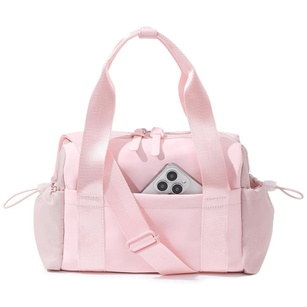 Bolsa de gimnasio Bucosd, pequeña, para mujer, bandolera con compartimento húmedo