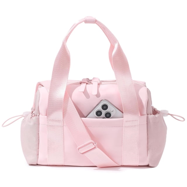 Bolsa de gimnasio Bucosd, pequeña, para mujer, bandolera con compartimento húmedo