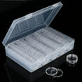 thumbnail image 2 of 30 mm Coin Capsules Ps Round Holder Case and 6 Sizes (19/20/22.25/25/27/30mm) Gasket, 2 of 7