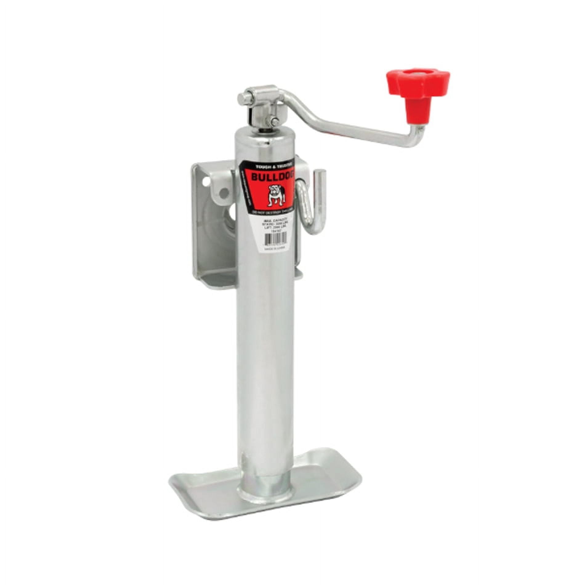 k813___ Bulldog Square Jack w/ Footplate - Drop Leg - Topwind - 28-1