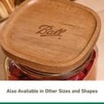 thumbnail image 4 of Ball 4 Cup Stack & Store Glass Jar with Acacia Wood Lid – Airtight Wide Mouth Glass Storage Container for Pantry, Kitchen, and Countertop Organization, 4 of 7