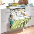thumbnail image 2 of Yayeee Magnetic Dishwasher Cover for The Front Decoration Home Kitchen Machine Sticker Protector, Light Green Martini, 2 of 6