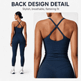 thumbnail image 5 of Feekit Women's 2-Piece Yoga Set, Built-In Bra Tank and High-Waist Leggings, 5 of 8