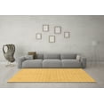 thumbnail image 3 of Ahgly Company Indoor Rectangle Solid Brown Modern Area Rugs, 8' x 12', 3 of 4