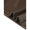 thumbnail image 6 of DARING DIVA Women's Faux Leather PU Elastic Bodycon Pencil Midi Skirt X-Small Brown, 6 of 6