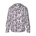 thumbnail image 3 of Uemuo Baby Cow Pattern Women's Full Zip UPF 50+ Sun Protection Hoodie Jacket Long Sleeve Sun Shirt Hiking Outdoor Performance with Pockets-3X-Large, 3 of 9