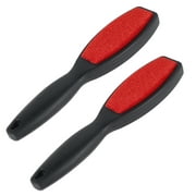 2Pack Lint Brush Double-sided Lint Brush for Clothes Garment Fur Brush Pet Hair Remover Magic Brush Dog Cat Hair Remover Lint Removal Brush for Couch Furniture Carpet Pet Household Cleaning Tool