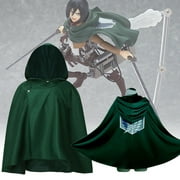 Floepx Cape Attack on Titan Anime Cosplay Costume Cloak Cosplay Hooded Costume For Halloween Costume