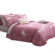 thumbnail image 1 of Colcha Matrimonial Rosa Neo Selma Con Fundas Concord, 1 of 1
