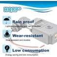 thumbnail image 4 of HQRP 2-Pack Photocell Thermal Type Light Sensor Stem and Swivel Mount Dusk to Dawn Hardwired Switch Photoelectric Control for Barn Lights Outdoor, Back Yard Lightening, Outdoor Lighting, etc., 4 of 9