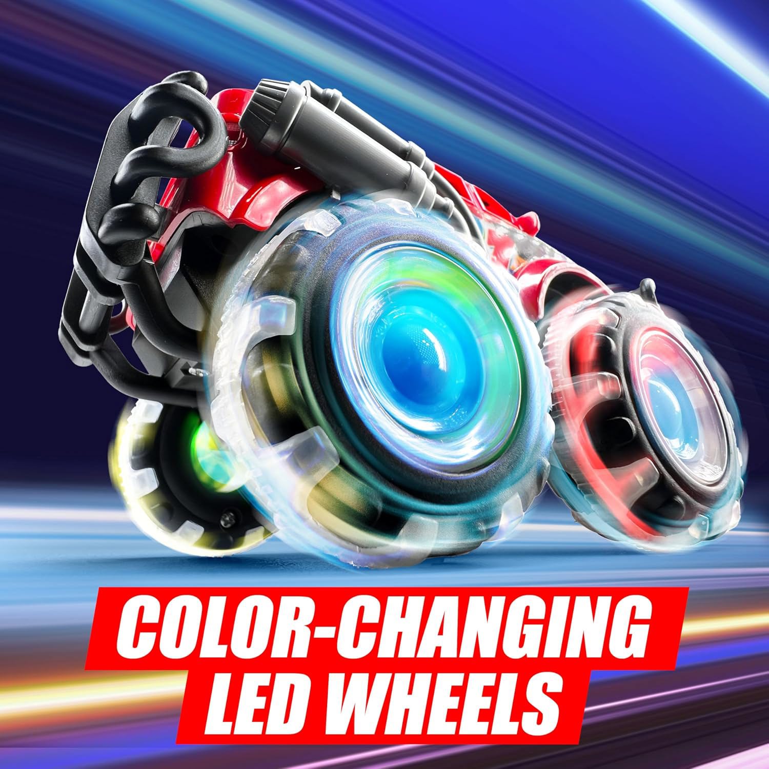 Joyfy Monster Truck Toys, 3-Pack with LED Flashing Wheels photo 6