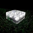 thumbnail image 1 of BESTYASH 1Pc Solar Powered Outdoor Square Floor Lamp White LED Yard Landscape Light, 1 of 8