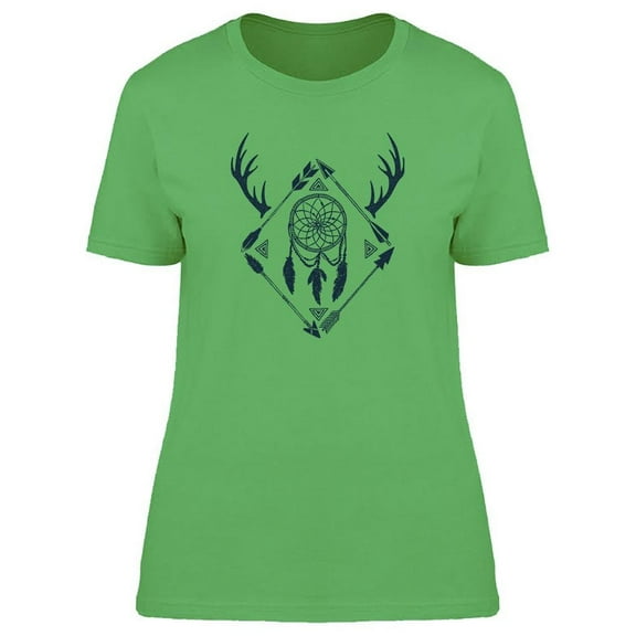 Dreamcatcher Arrows Horns Tee Women's -Image by Shutterstock