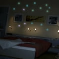thumbnail image 5 of LAMIRO Fluorescent Colorful Glow in The Dark Luminous Stars Wall Decals & Stickers (100/40 Piece), 5 of 7