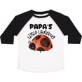 thumbnail image 3 of Inktastic Papa's Little Ladybug Boys or Girls Toddler T-Shirt, 3 of 5