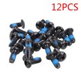 thumbnail image 3 of QualitChoice 12 Pcs Disc Brake Rotor T25 Screws Stainless Steel Small Road Bikes Mountain Bike Bolts Replacement Parts Cycling 1Set, 3 of 6