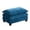 Blue, variant on Newest Cloud Sofa Ottoman, Gray Chenille Modular Footrest with Double Layer Cushion for Sectional Couch