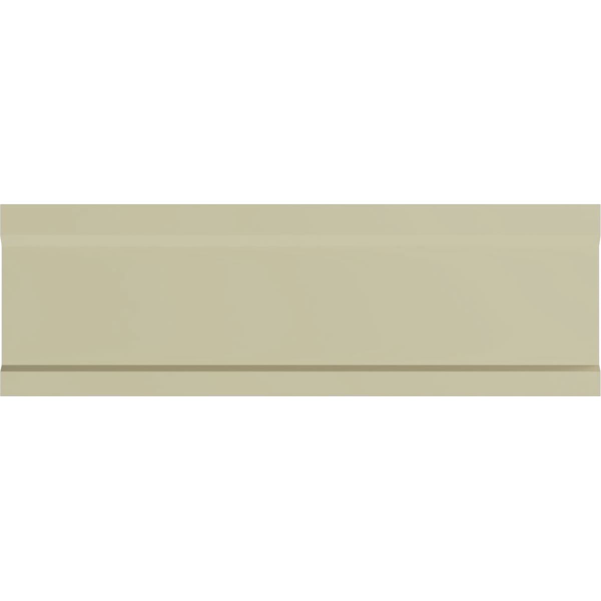 Ekena Millwork 5 7/8"H x 5/8"P x 94 1/2"L Remington Baseboard Moulding (12-Pack)